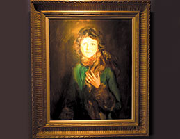 Painting of Grace H. Flandrau. Links to her story