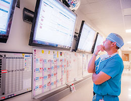 Photo of medical professional. Links to Ronald K. Baker story