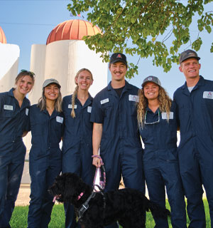 Students in the College of Veterinary Medicine