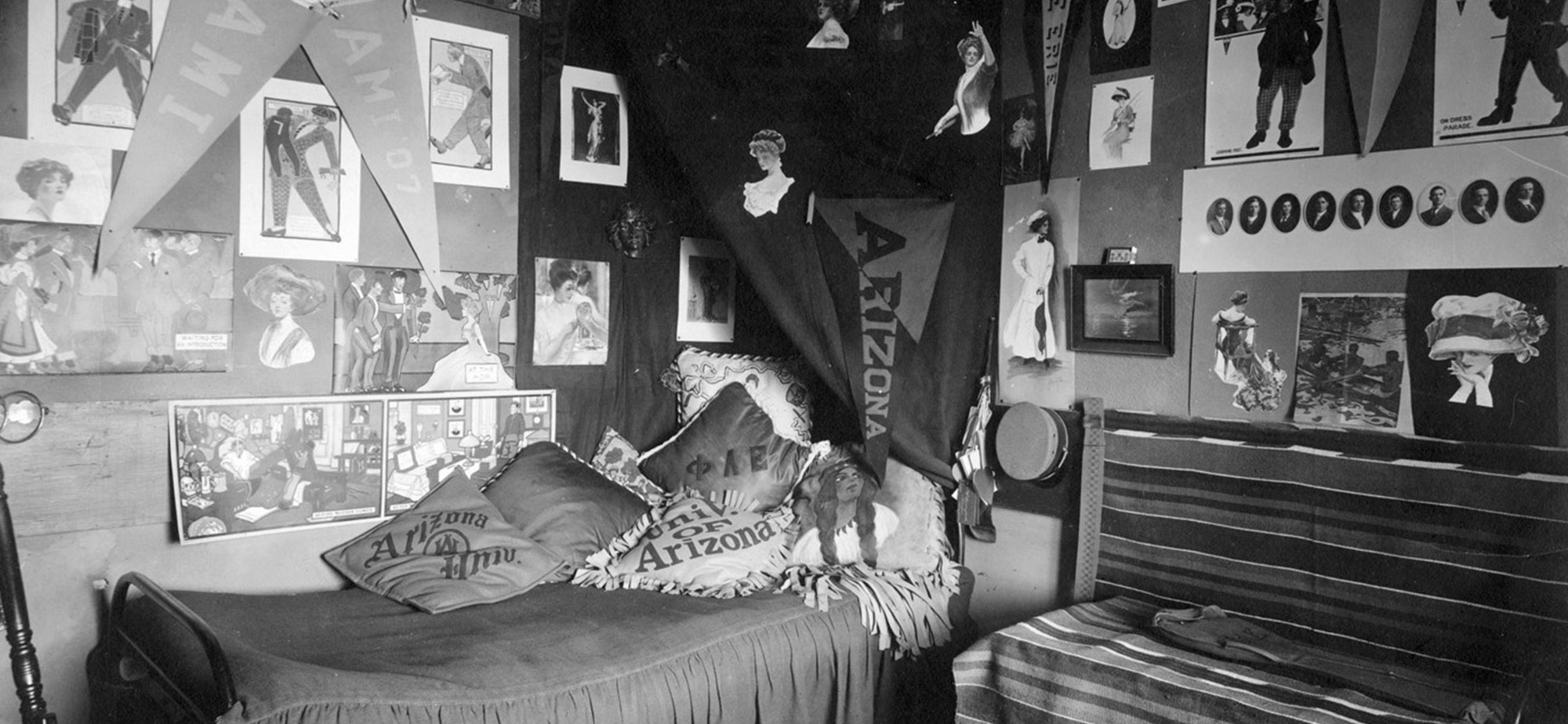 Photo of a dorm room